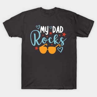 My dad rocks | Gift for dad | T-Shirt